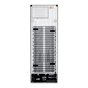 Nevera LG negra mate vista lateral trasera