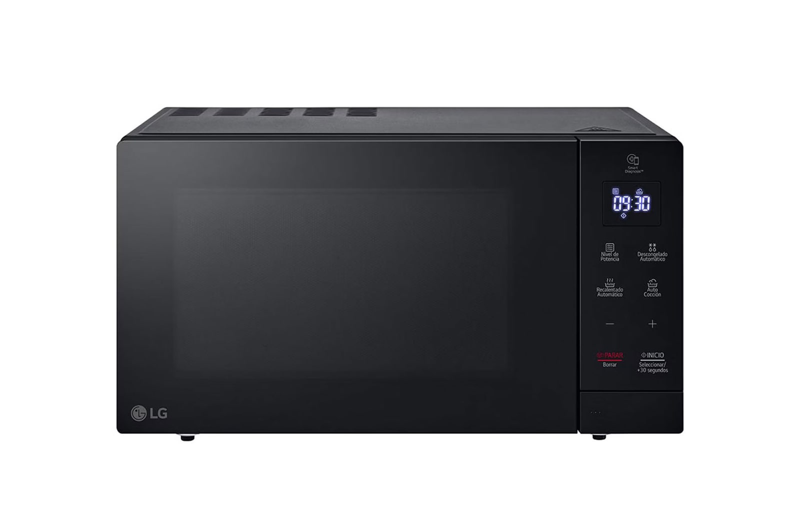 microwave front view