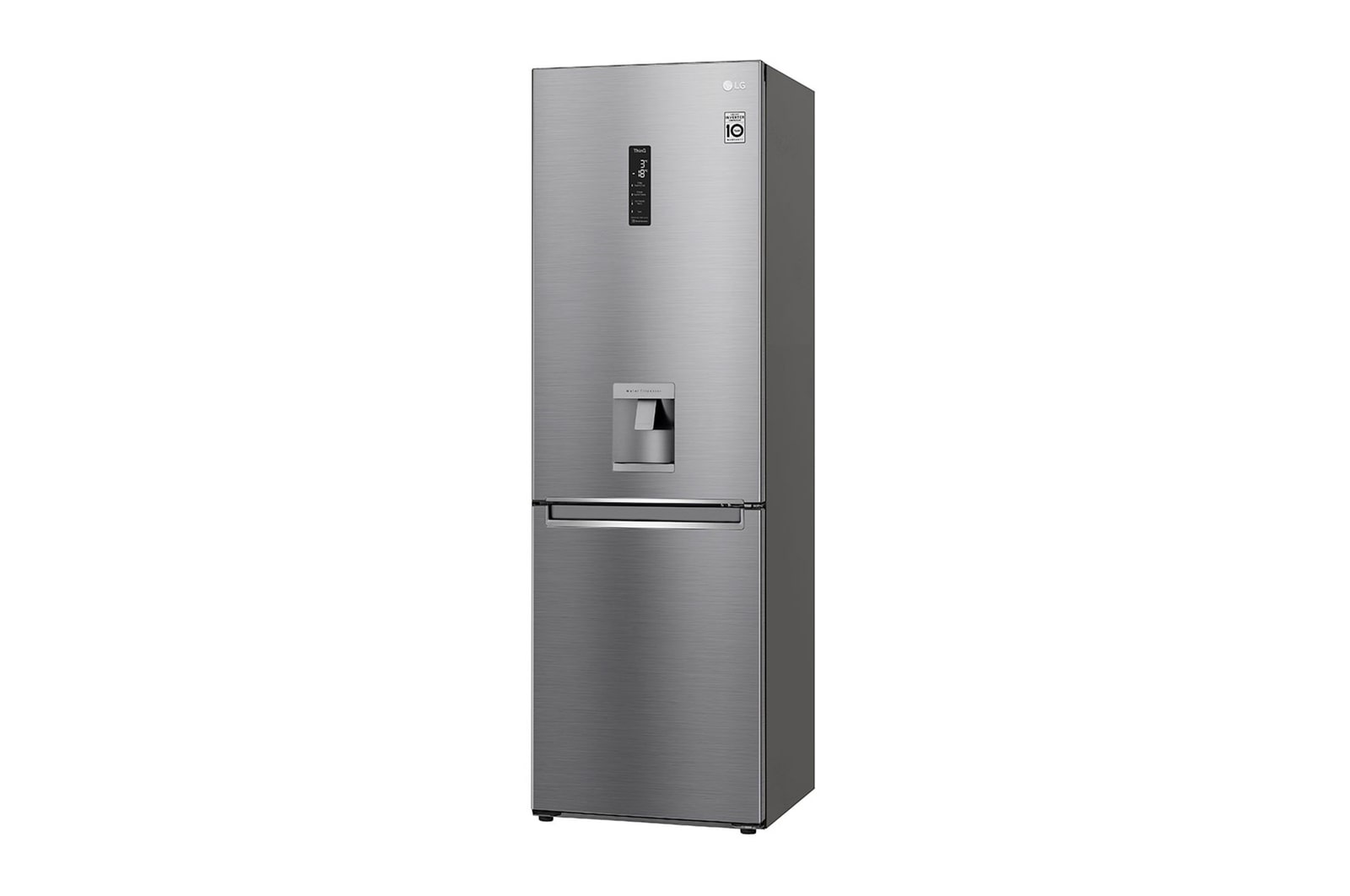 Nevera LG GB37SPP vista frontal derecha