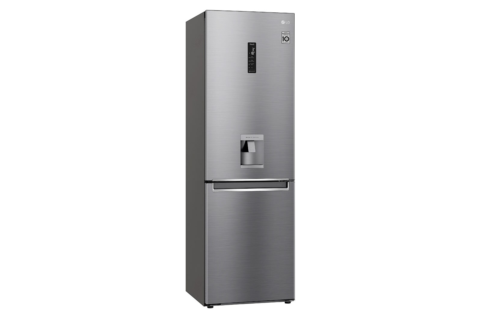 LG Nevera Tipo Europeo - 340 lts - GB37SPP - Color Plata, GB37SPP