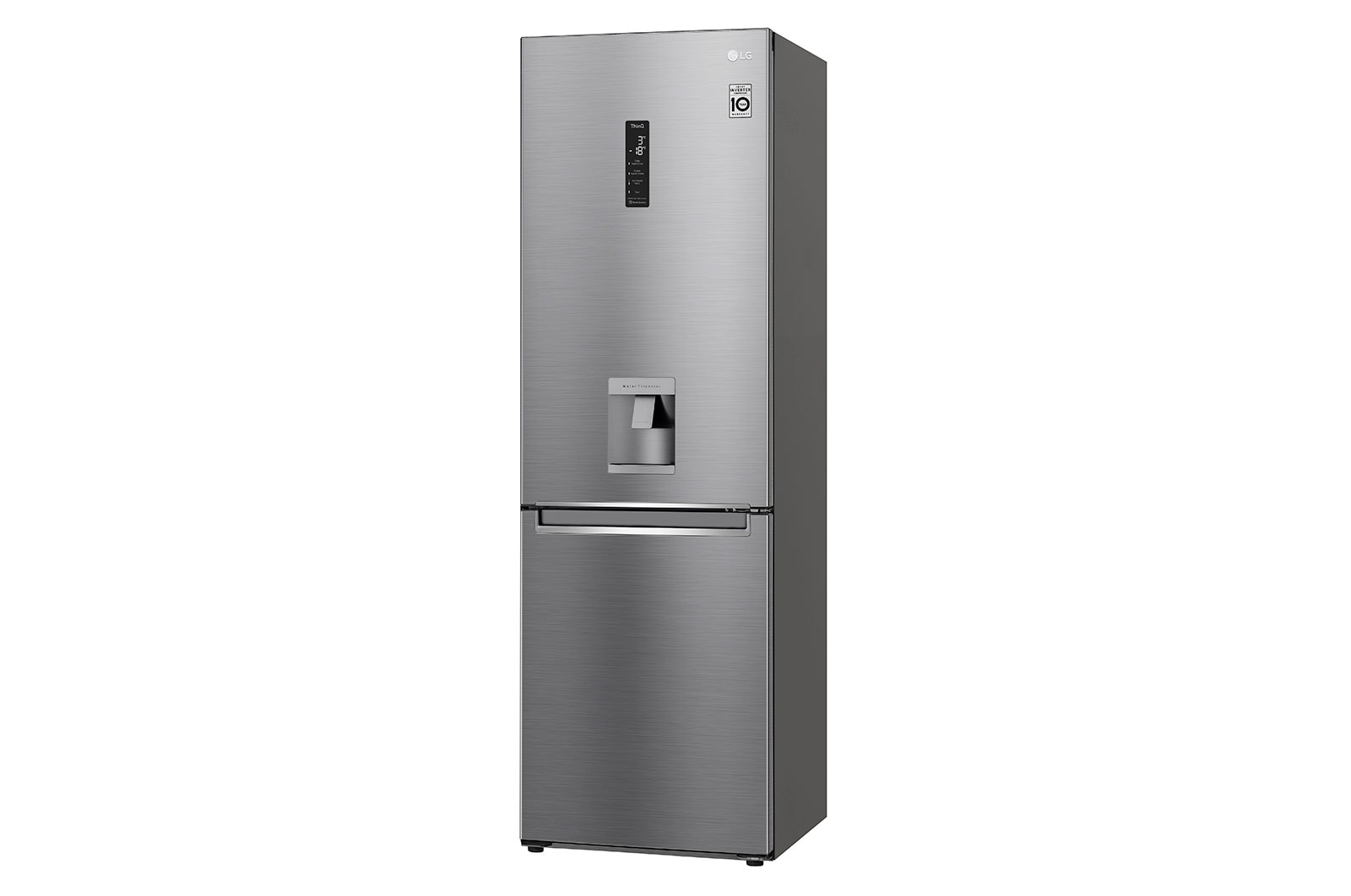 LG Nevera Tipo Europeo - 340 lts - GB37SPP - Color Plata, GB37SPP