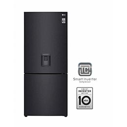 Nevera Tipo Europeo - 420lts - GB41WPT - Color Negro Mate tipo acero