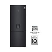 LG Nevera Tipo Europeo - 461lts - GB45SPT - Color Negro Mate tipo acero, GB45SPT