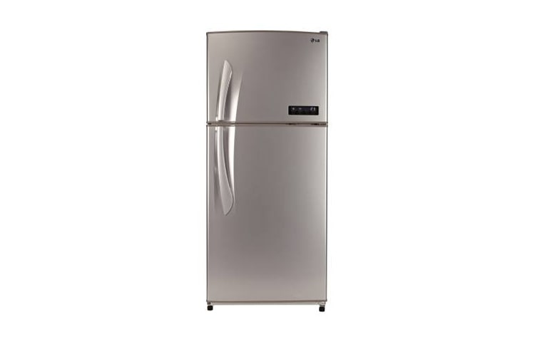 Vista frontal de Nevera No Frost, 437Lts, Platinum Silver GM-B561UVBC