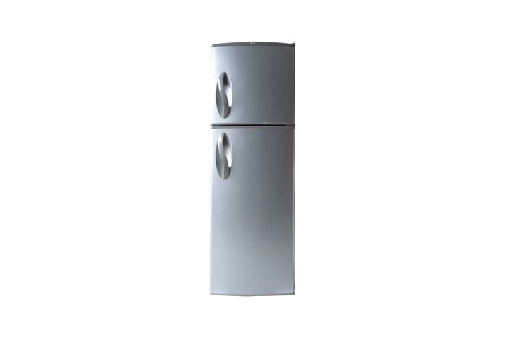 Vista frontal de Nevera No Frost, 242Lts, Platinum Silver GM-C322QC
