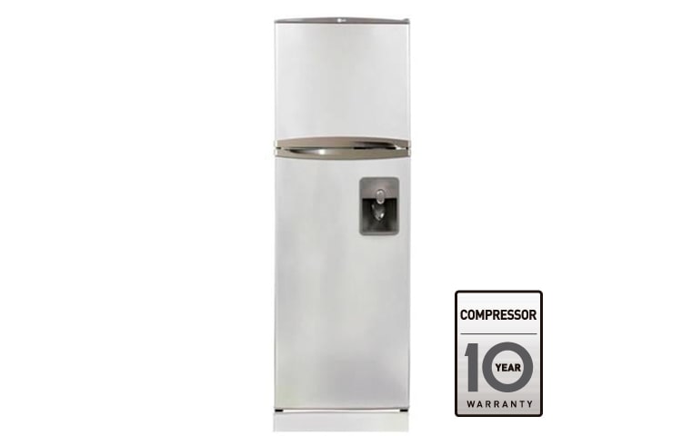 Vista frontal de Nevera No Frost, 241Lts, Platinum Silver 2 GM-C322SLDC