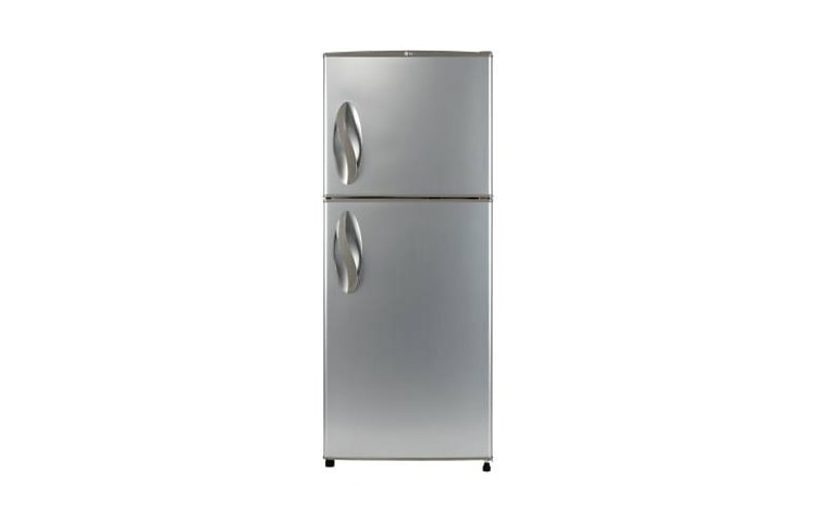 Vista frontal de Nevera No Frost, 334Lts, Platinum Silver GM-C402QC