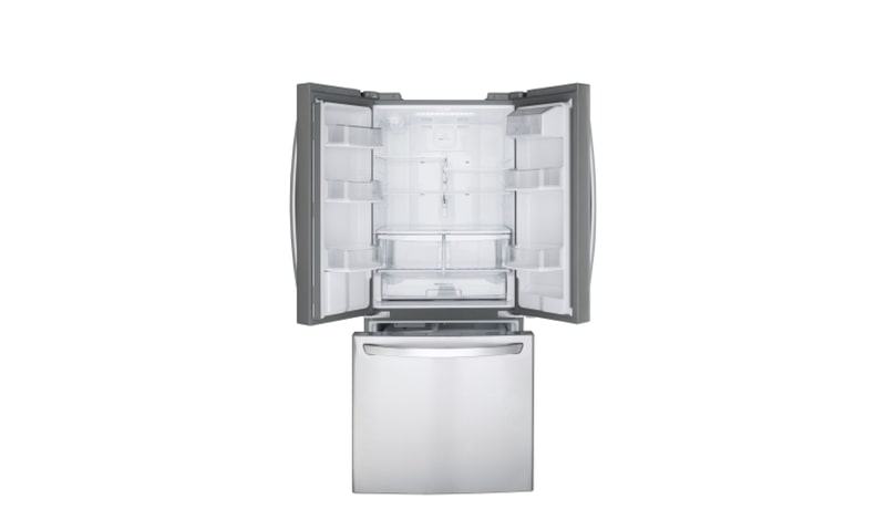 LG Nevecón Tipo europeo capacidad 646 LTS, No frost, Acabado Acero Inoxidable, Inverter Lineal Compressor, GM-F223RSXM