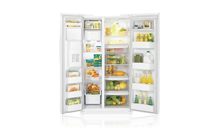 LG Nevecón SABER con dispensador automático de agua y hielo., GM-L273UQRM