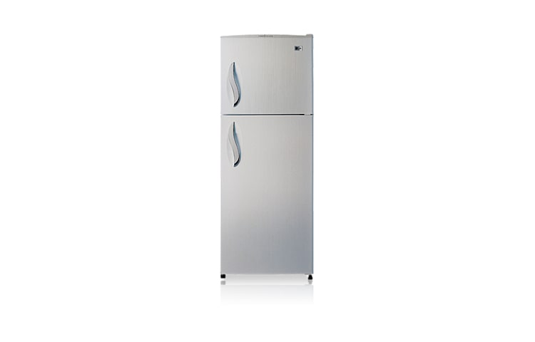 Vista frontal de No Frost, 352Lts, Platinum Silver GM-T401QC