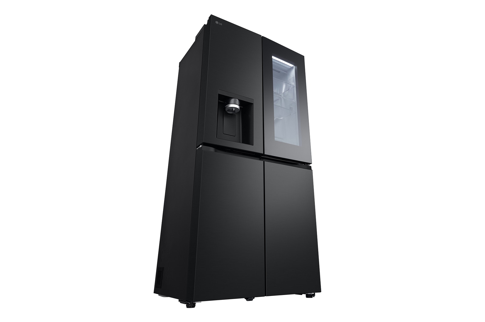 LG Nevecón MutiDoor InstaView DID - 508 lts - GM57SXM - Color Negro Mate, GM57SXM