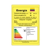 Consumo energético Nevecón LG GM78BGP