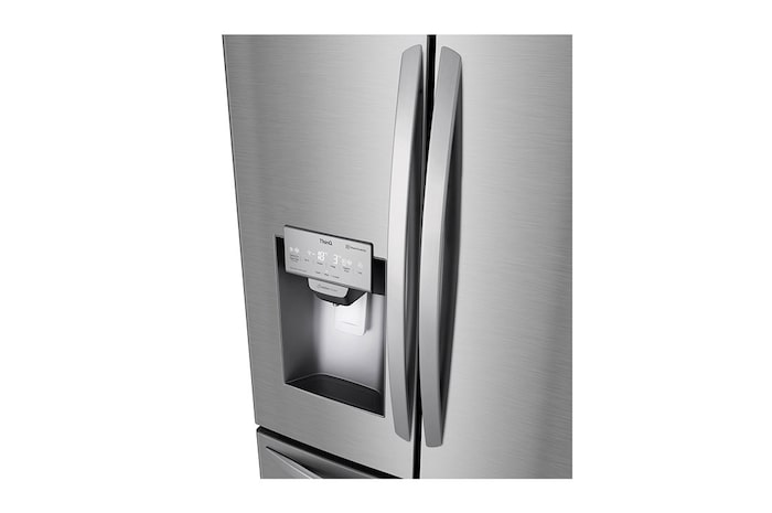 LG Nevecon LG French Door 793L Plata Disp. de agua/hielo , GM78SGP