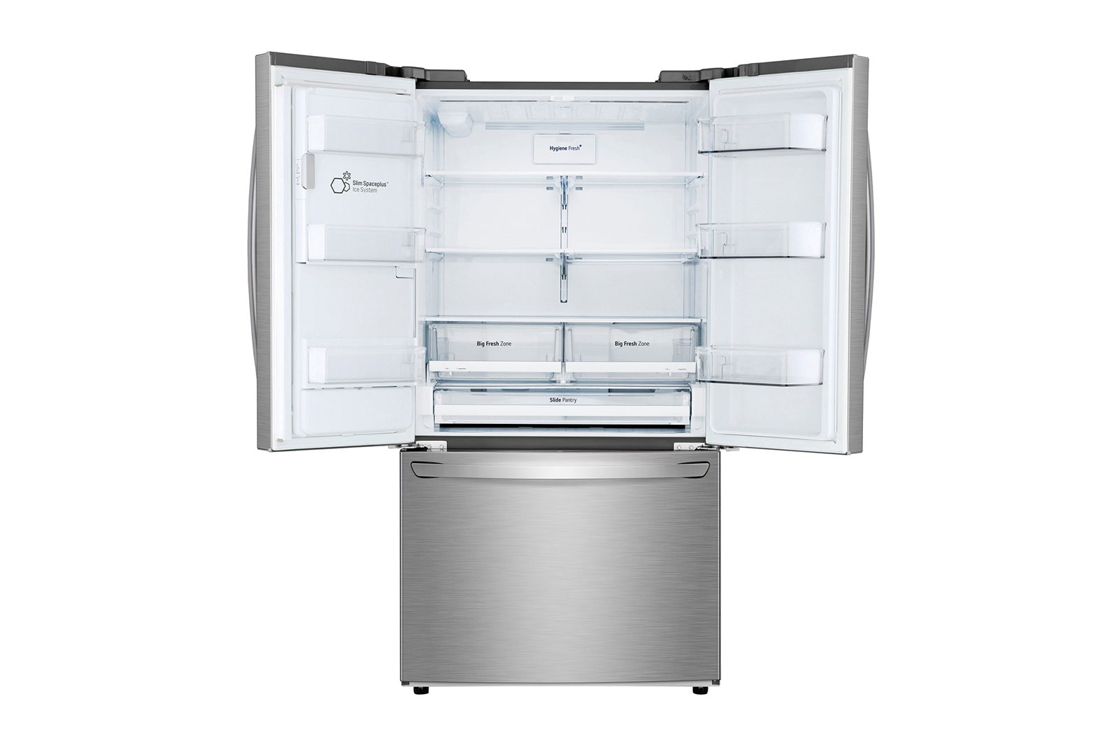 LG Nevecón Europeo - 793 lts - GM78SGP - Color Plata - Door Cooling, GM78SGP