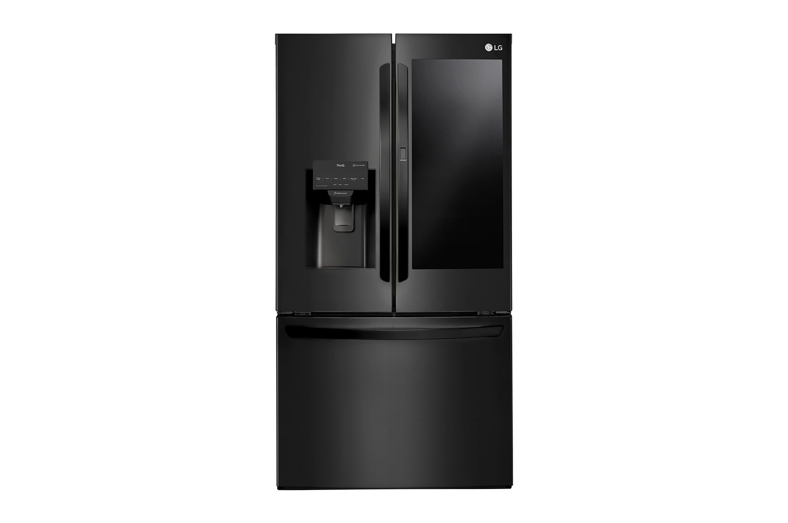 LG Nevecón LG Instaview - tipo europeo - 785 litros - dispensador de agua y hielo – ThinQ – Smart Inverter, GM78SXT