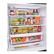 LG Nevecón Tipo europeo 4 puertas, capacidad 784 LTS, No frost, Acabado Acero Inoxidable, Inverter Lineal Compressor, GM80SGS