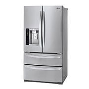 LG Nevecón Tipo europeo 4 puertas, capacidad 784 LTS, No frost, Acabado Acero Inoxidable, Inverter Lineal Compressor, GM80SGS