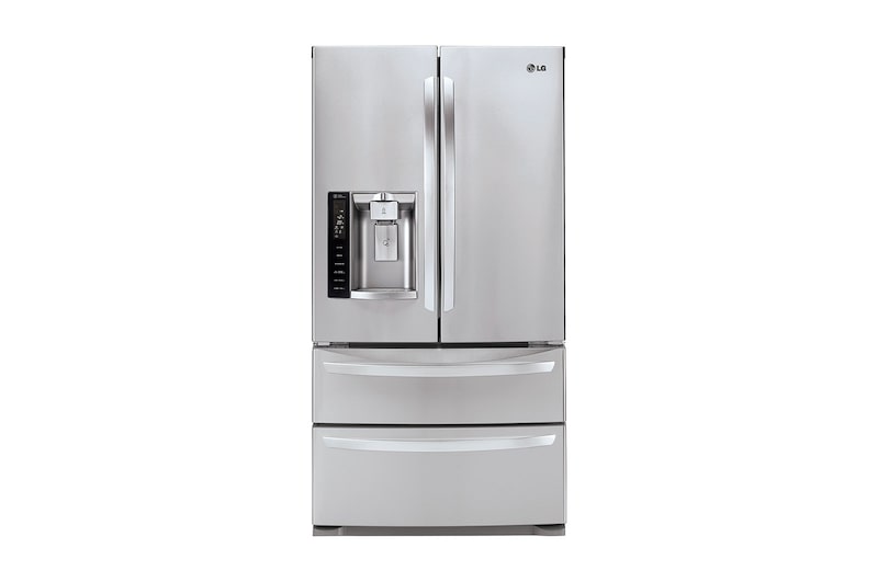 LG Nevecón Tipo europeo 4 puertas, capacidad 784 LTS, No frost, Acabado Acero Inoxidable, Inverter Lineal Compressor, GM80SGS