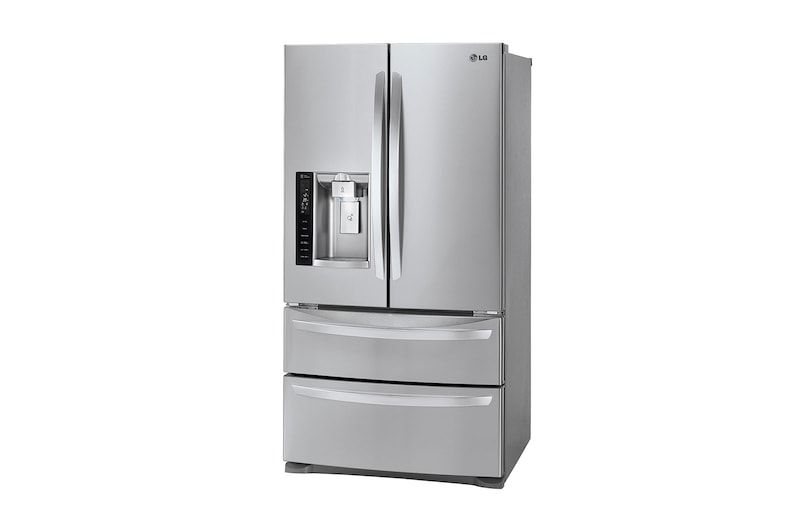 LG Nevecón Tipo europeo 4 puertas, capacidad 784 LTS, No frost, Acabado Acero Inoxidable, Inverter Lineal Compressor, GM80SGS