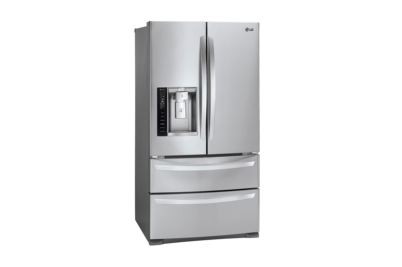 LG Nevecón Tipo europeo 4 puertas, capacidad 784 LTS, No frost, Acabado Acero Inoxidable, Inverter Lineal Compressor, GM80SGS