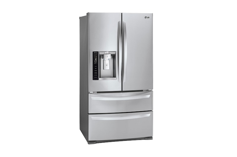 LG Nevecón Tipo europeo 4 puertas, capacidad 784 LTS, No frost, Acabado Acero Inoxidable, Inverter Lineal Compressor, GM80SGS