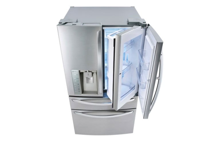LG Nevecón Tipo europeo Door-in-Door®, capacidad 895 LTS, No frost, Acabado Acero Inoxidable, Filtro Hygiene Fresh+®, Cajón CustomChill, Inverter Lineal Compressor, GM84SDS