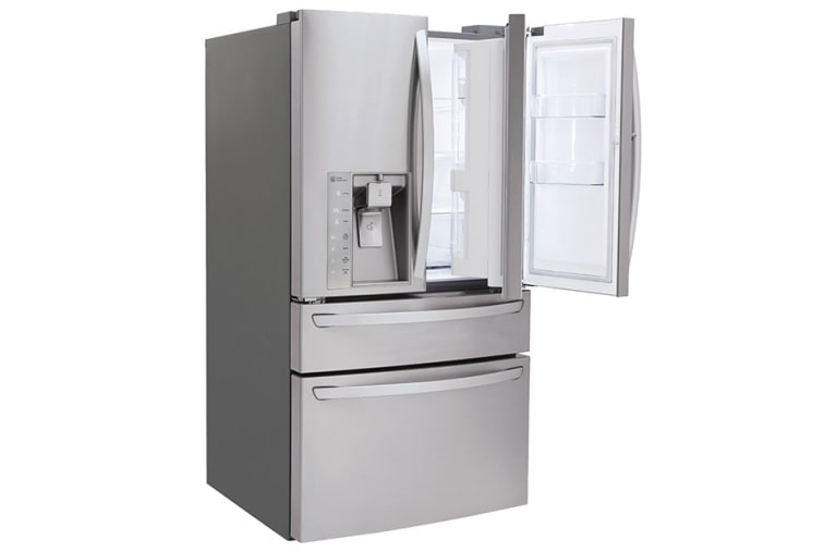 LG Nevecón Tipo europeo Door-in-Door®, capacidad 895 LTS, No frost, Acabado Acero Inoxidable, Filtro Hygiene Fresh+®, Cajón CustomChill, Inverter Lineal Compressor, GM84SDS