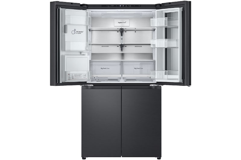 LG Nevecon LG French Door 847L Negro Mate InstaView™ UVnano™ , GM95SXV