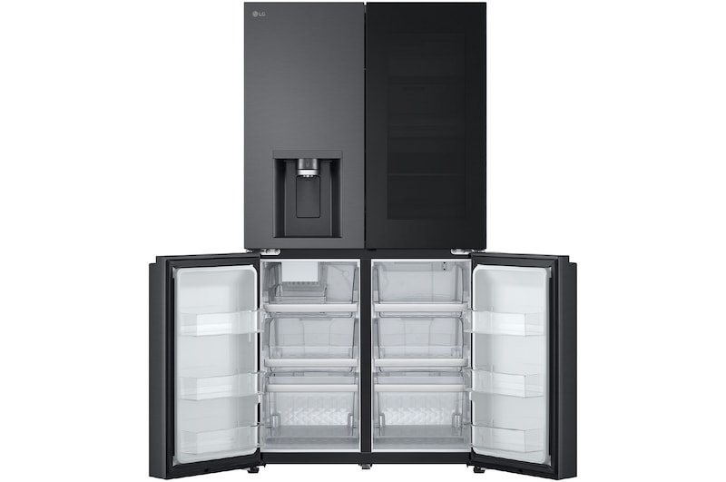 LG Nevecon LG French Door 847L Negro Mate InstaView™ UVnano™ , GM95SXV