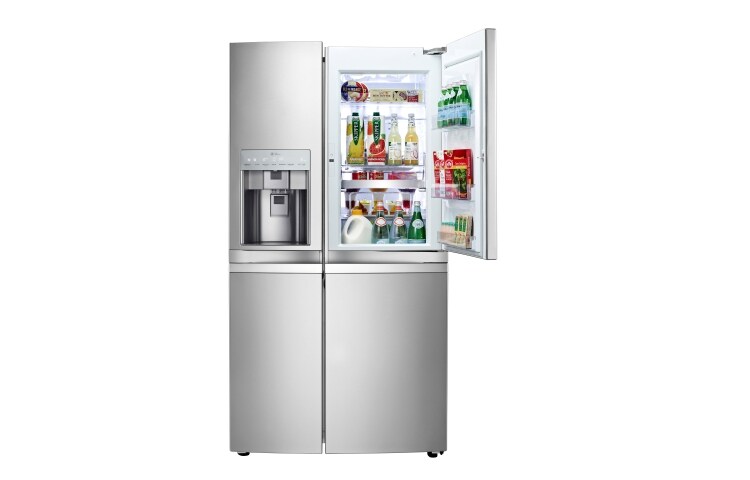 LG Nevecon, No Frost, 667 Lts, Door-in-Door™, Noble Steel, GR-J257WSBN