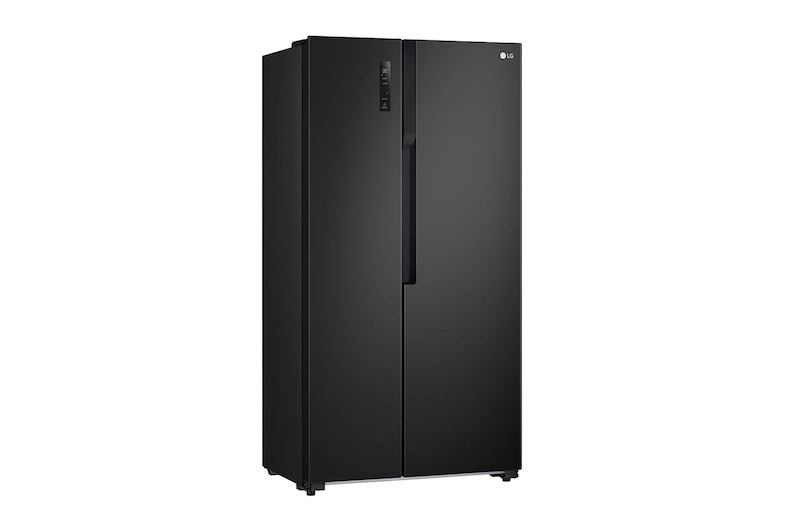 LG Nevecon LG Side by Side 519L Negro, Multi Air Flow, GS51MPD