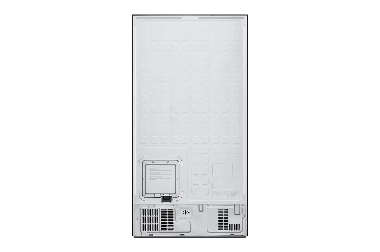 LG Nevecón SxS LG 519 lts Multi Air Flow Negro, GS51MPD