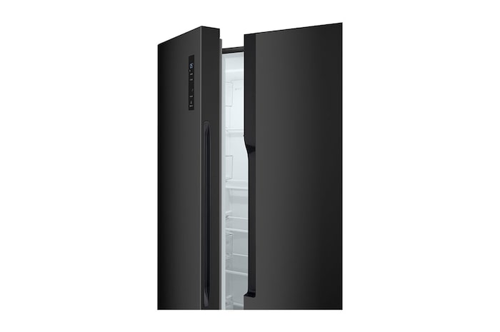 LG Nevecon LG Side by Side 519L Negro Disp. agua Multi Air Flow, GS51MPD