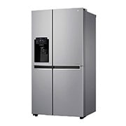 LG Nevecón Side by Side capacidad 668 LTS, No frost, Acabado Platinum silver, Inverter Lineal Compressor, GS65SPP1