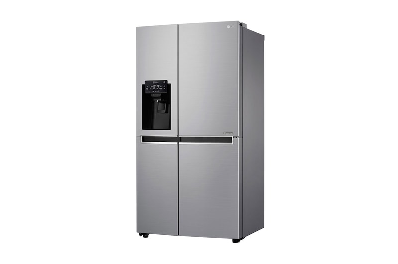 LG Nevecón Side by Side capacidad 668 LTS, No frost, Acabado Platinum silver, Inverter Lineal Compressor, GS65SPP1