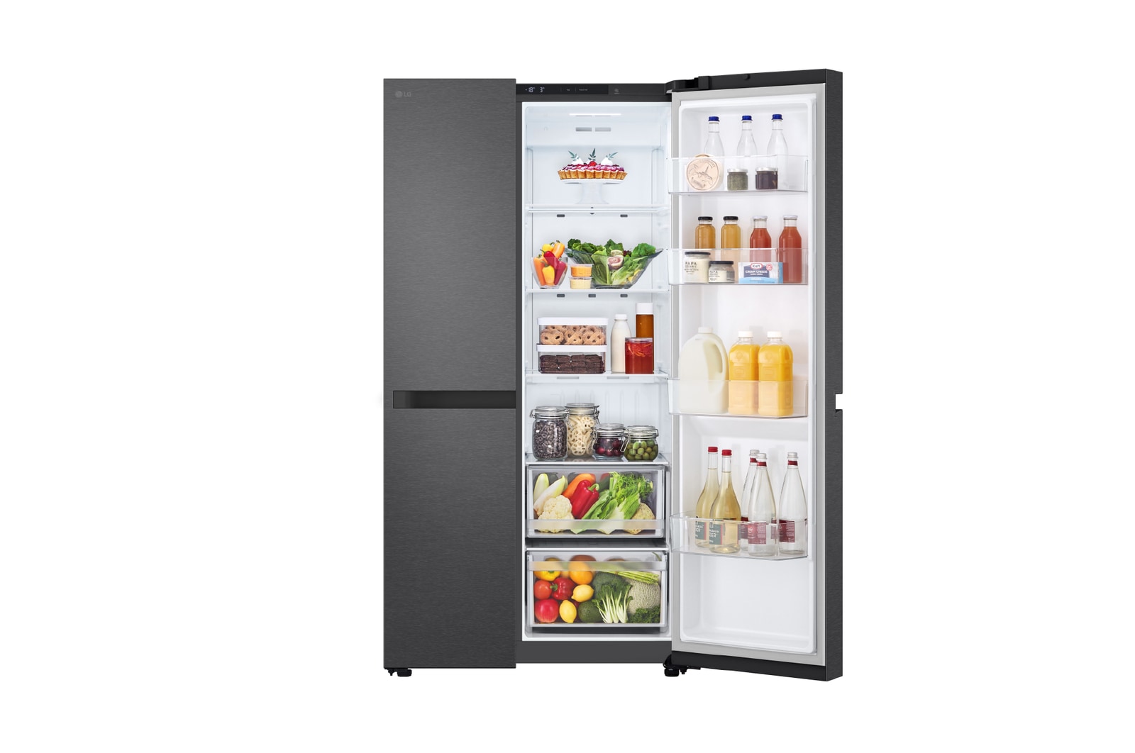 Door open with food