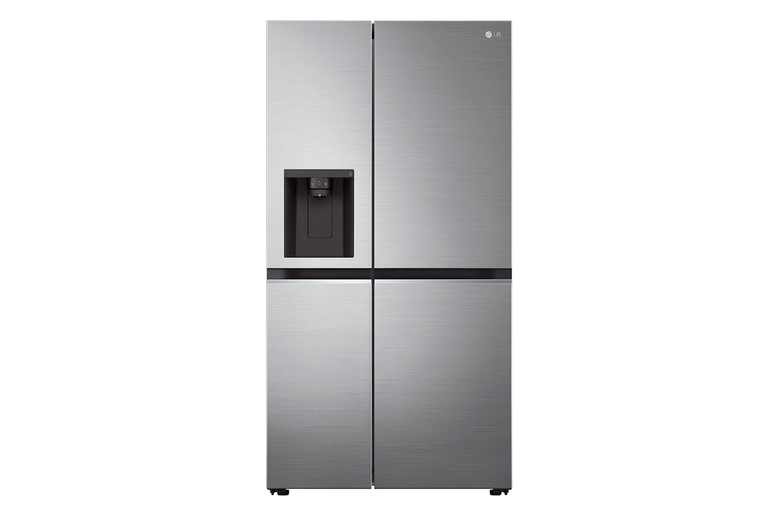 Nevecón LG Side-by-Side GS66SPP, vista frontal.