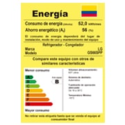 LG Nevecón - GS66SPP - Capacidad 637Lts con DoorCooling+™, GS66SPP