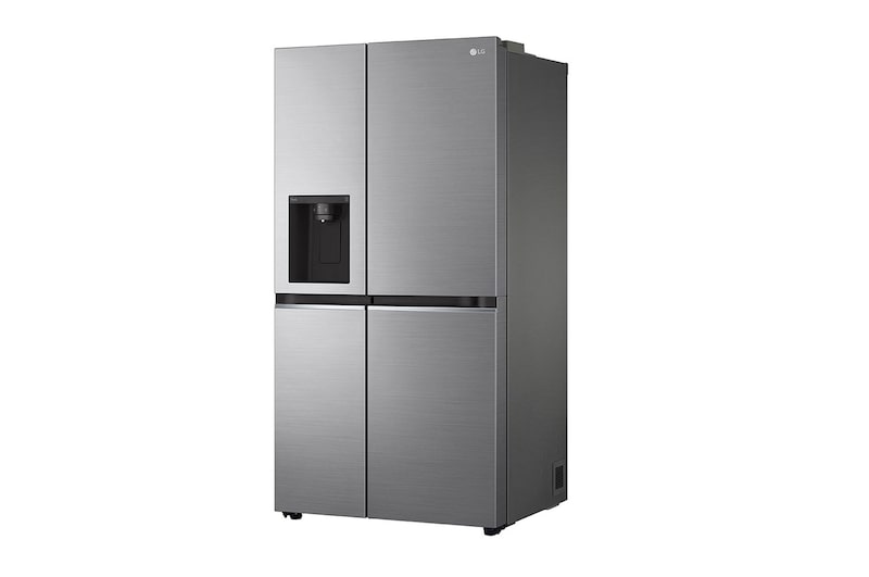 Vista lateral izquierda del nevecón LG GS66SPP.