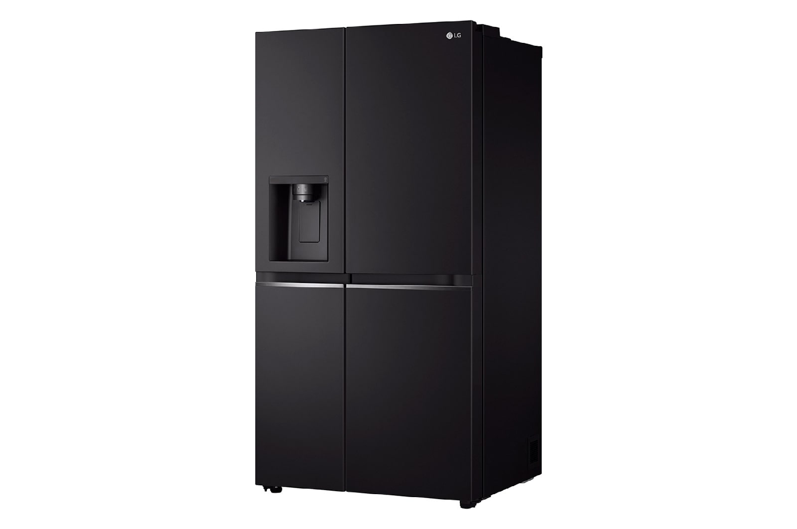LG Nevecón LG Side by Side Color Western Black Capacidad Total Almacenamiento 637 Litros, GS66SPV