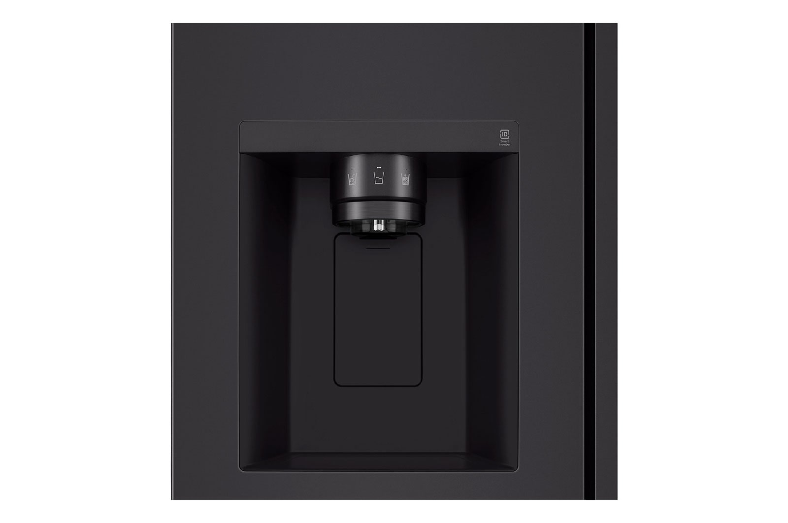 LG Nevecón LG Side by Side Color Western Black Capacidad Total Almacenamiento 637 Litros, GS66SPV