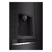LG Nevecón LG Side by Side Color Western Black Capacidad Total Almacenamiento 637 Litros, GS66SPV