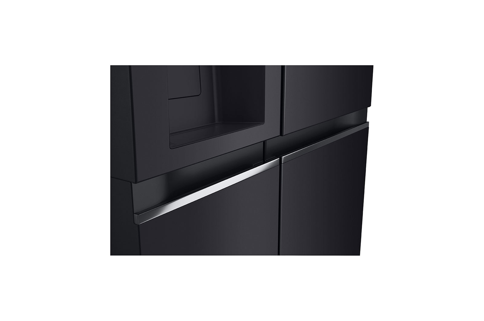 LG Nevecón LG Side by Side Color Western Black Capacidad Total Almacenamiento 637 Litros, GS66SPV