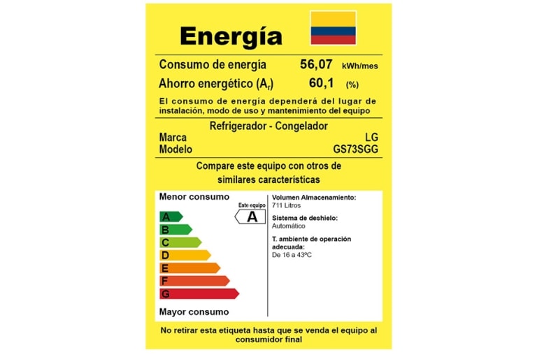 LG Nevecón Side by Side, capacidad 792 LTS, No frost, Acabado Graphite Steel, Inverter Lineal Compressor, GS73SGG