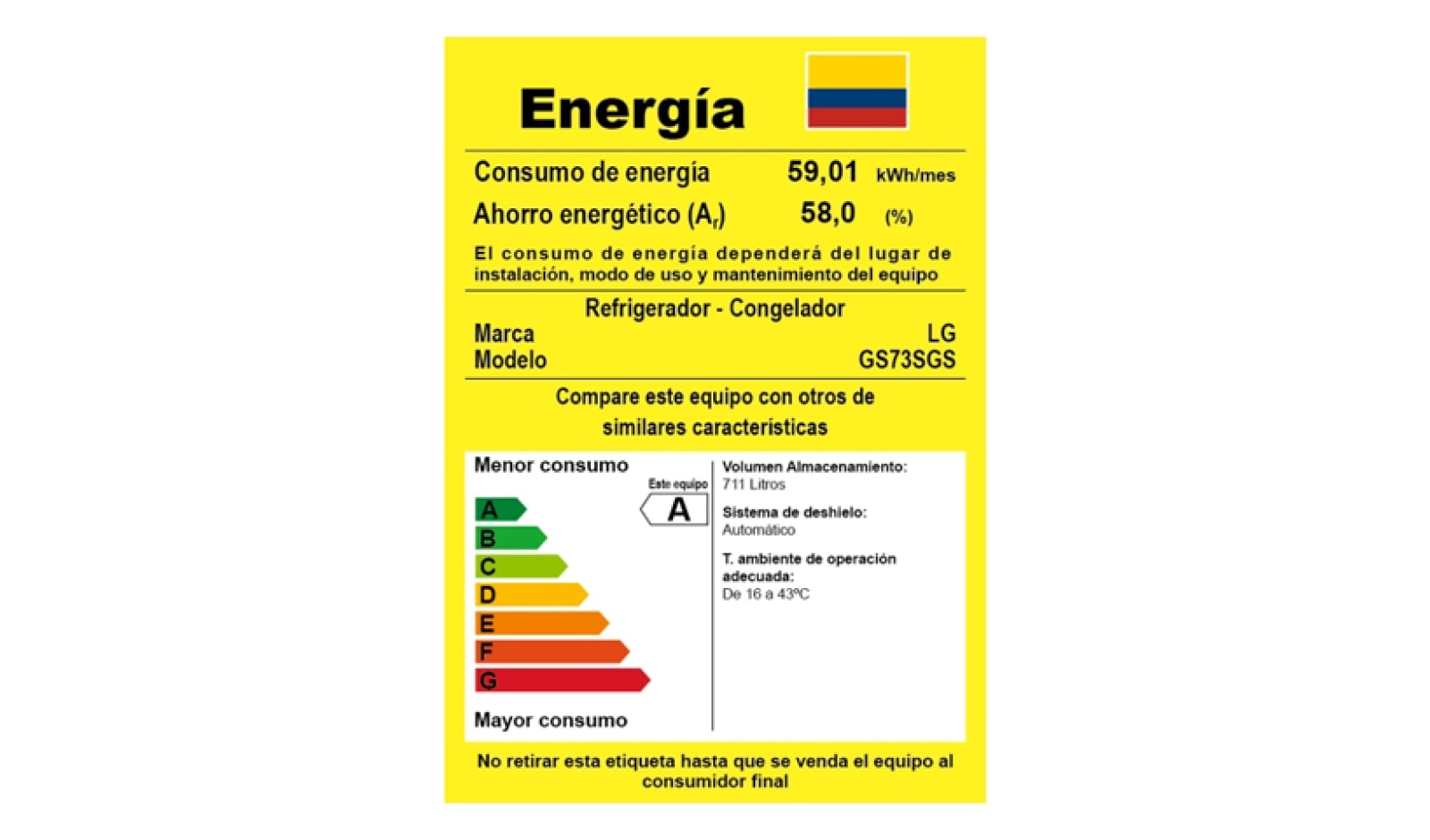 LG Nevecon, no frost, 792lts, inverter linear compressor, instalación gratuita., GS73SGS