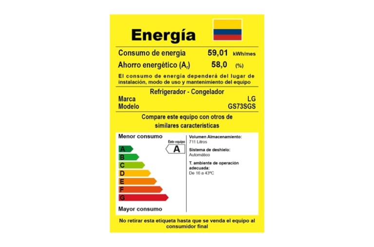 LG Nevecon, no frost, 792lts, inverter linear compressor, instalación gratuita., GS73SGS