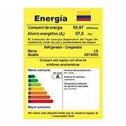 LG Nevecón LG InstaView Door-in-Door™, Side by Side, capacidad de 798 LTS, Inverter Linear Compressor, GS74SXS