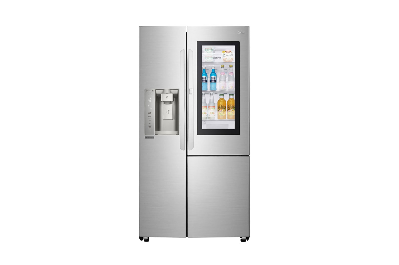 Nevecón LG InstaView Door-in-Door™, Side by Side, capacidad de 798 LTS, Inverter Linear Compressor