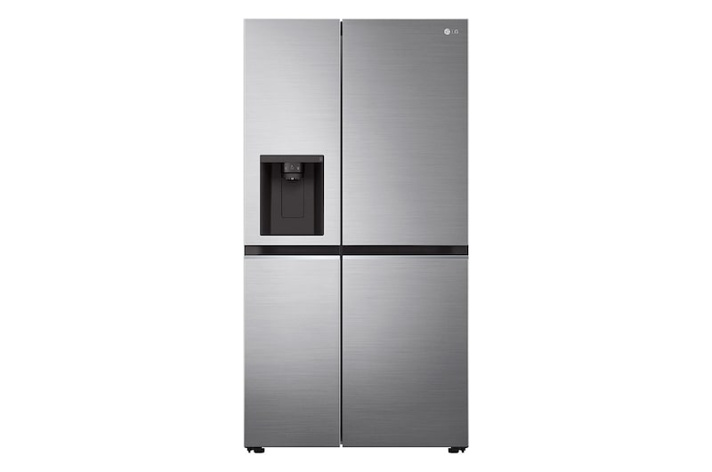 LG Nevecon LG Side by Side 769L Plata Disp. de agua e hielo , GS77SPP