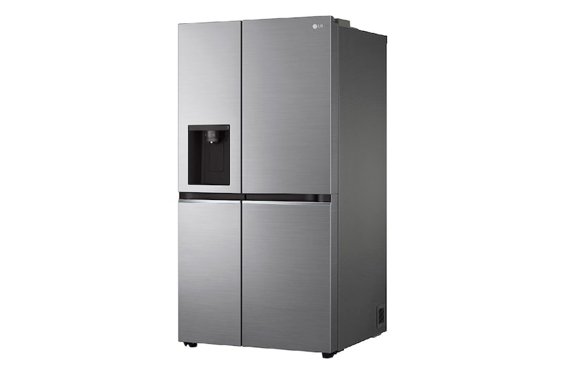 LG Nevecon LG Side by Side 769L Plata Disp. de agua e hielo , GS77SPP